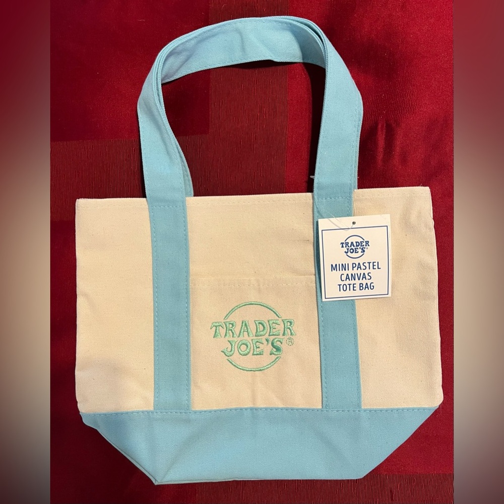 Trader Joe’s mini canvas bag
